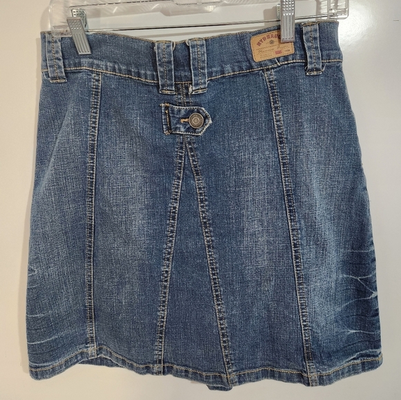 Hydralic Denim Skirt, Size 5/6 - Picture 3 of 5